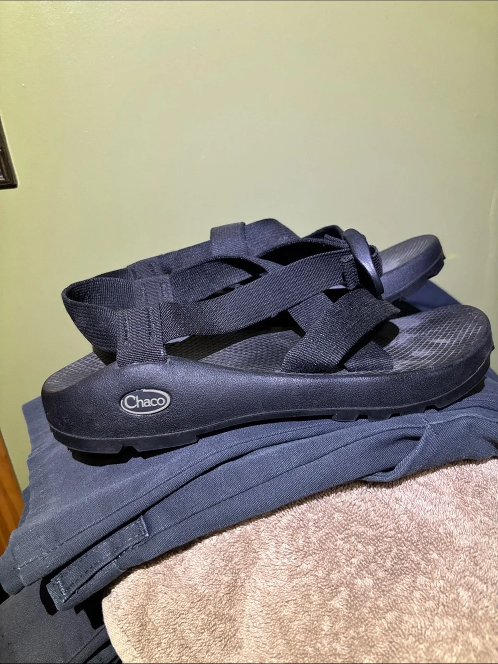 Chaco Men's Black Sport Sandals